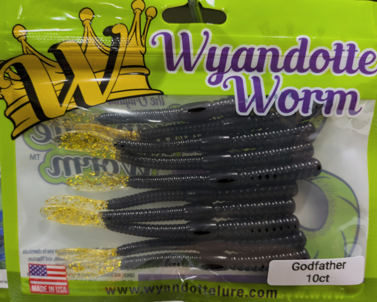 Wyandotte Worm - Godfather 10ct