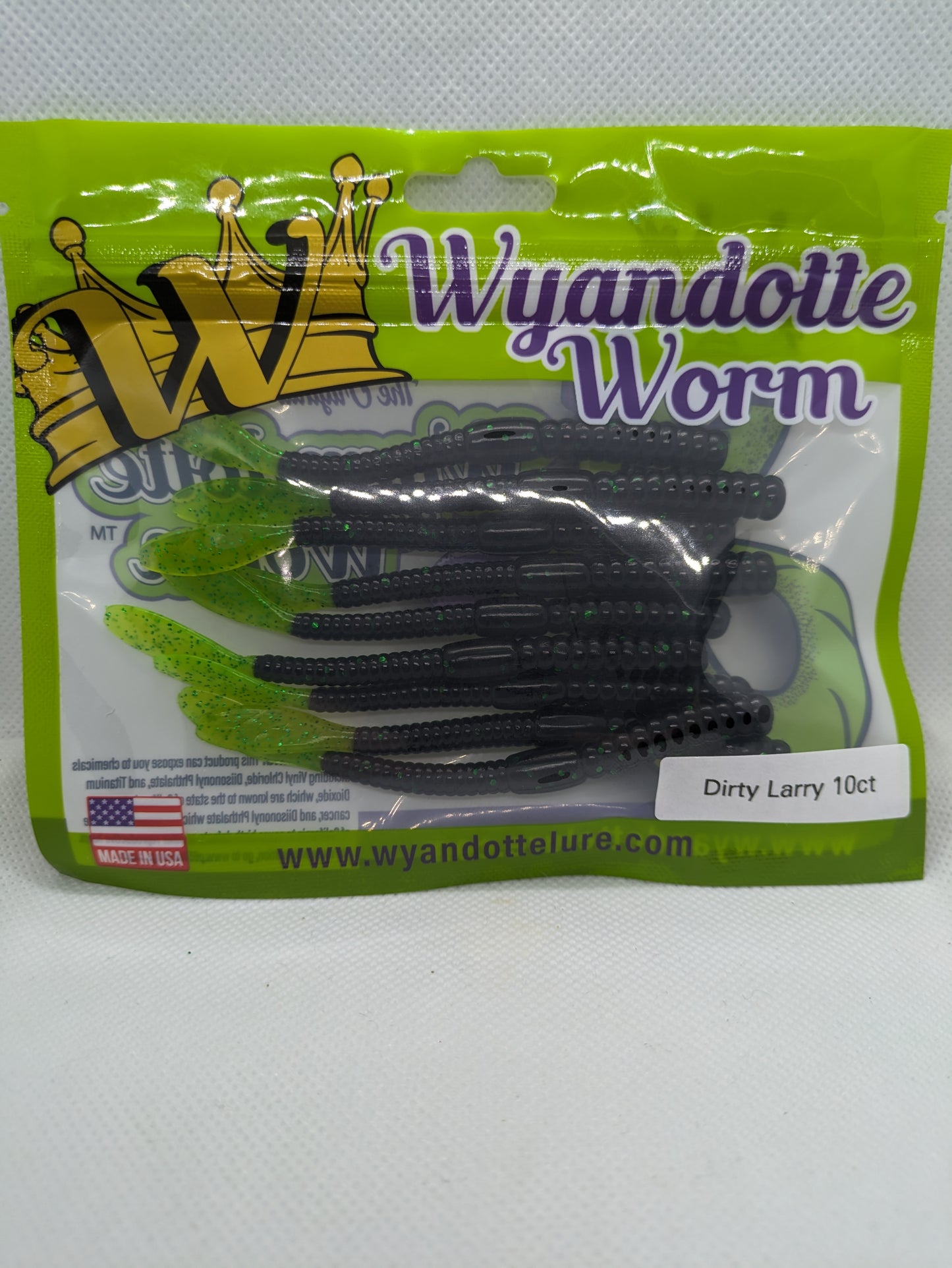 Wyandotte Worm - Dirty Larry 10ct