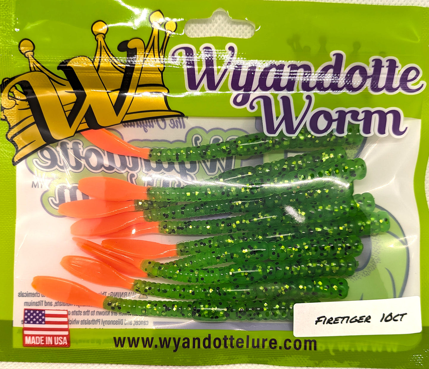 Wyandotte Worm - Firetiger