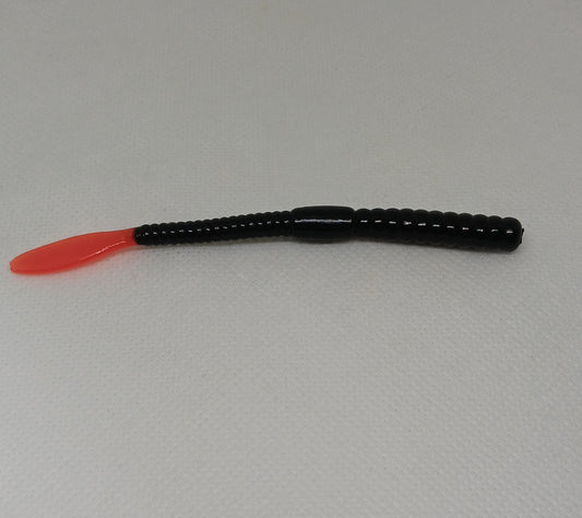 Wyandotte Worm - Black / Red tail 10ct