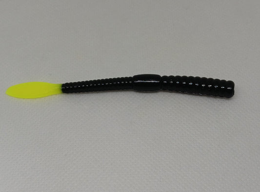 Wyandotte worm - Black / Green tail 10ct