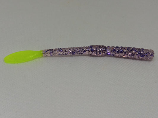 Wyandotte Worm - Purple Ice / Green tail